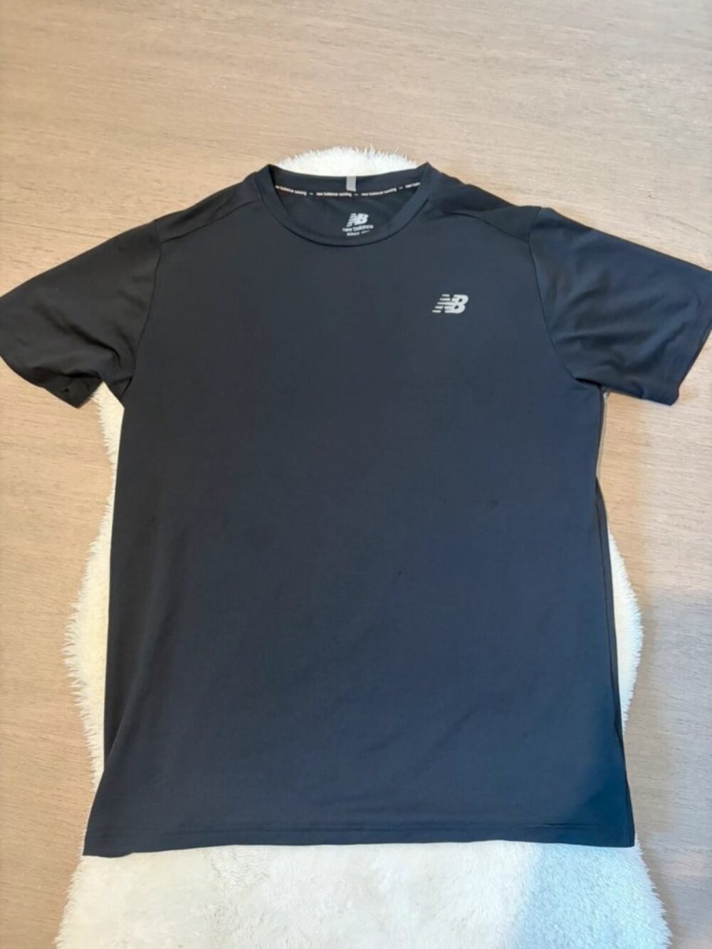 Black Performance Running T Shirt M